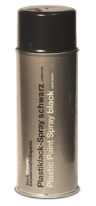 PLASTIKLACK-SPRAY SCHWARZ